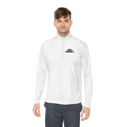 Hustle Conquer Dominate Unisex Quarter-Zip Pullover