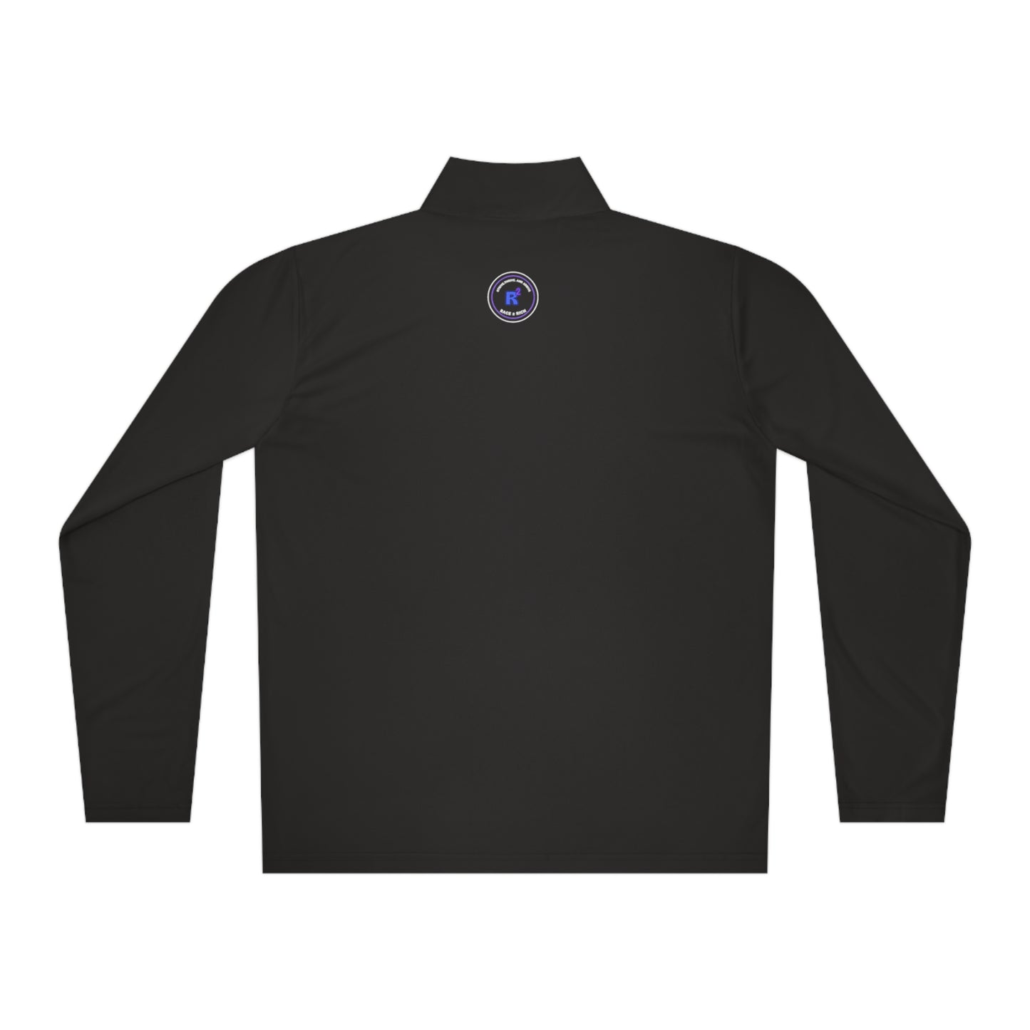 Gear Up for Greatness: "Strive, Thrive, Arrive" Unisex Quarter-Zip Pullover