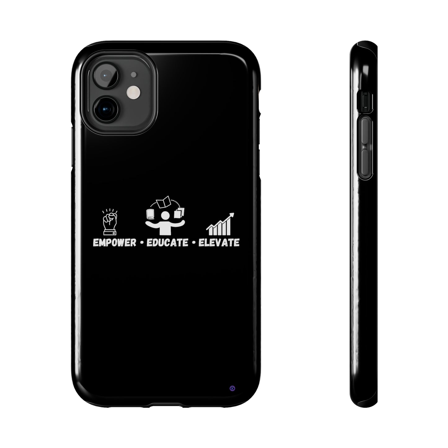 Empower Educate Elevate iPhone Case