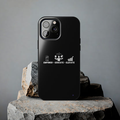 Empower Educate Elevate iPhone Case