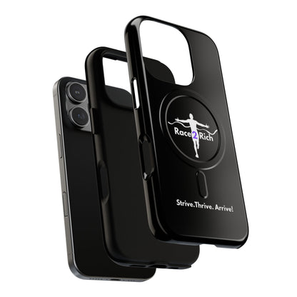 Race 2 Rich Logo Tough Magnetic Case with Magsafe Compatibility