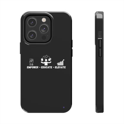 Empower Educate Elevate iPhone Case