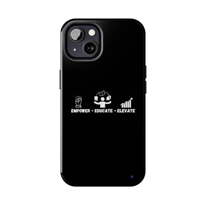 Empower Educate Elevate iPhone Case