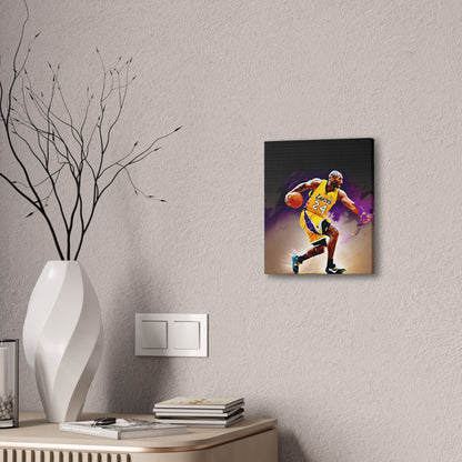 Ignite the Mamba Mentality: Kobe Bryant Oil Painting