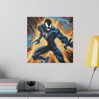 Unleash the Anti-Hero: Venom Oil Painting (Museum-Quality Print)