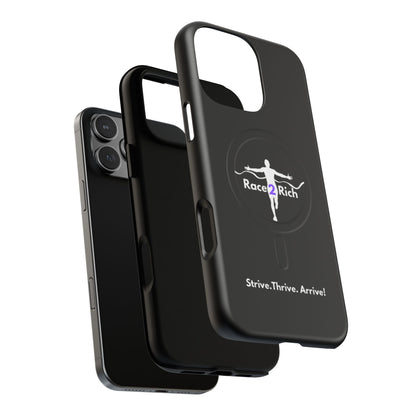 Race 2 Rich Logo Tough Magnetic Case with Magsafe Compatibility