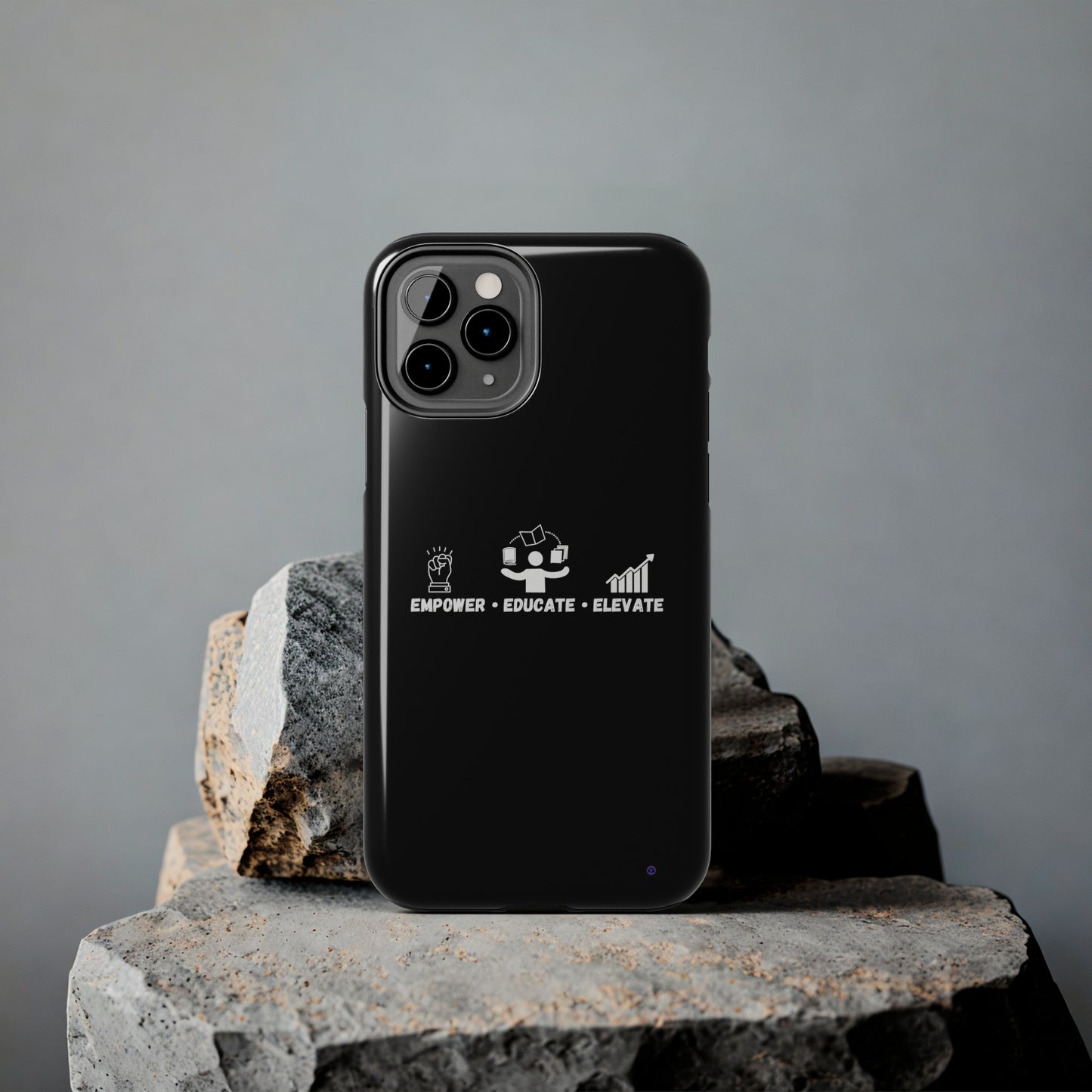 Empower Educate Elevate iPhone Case