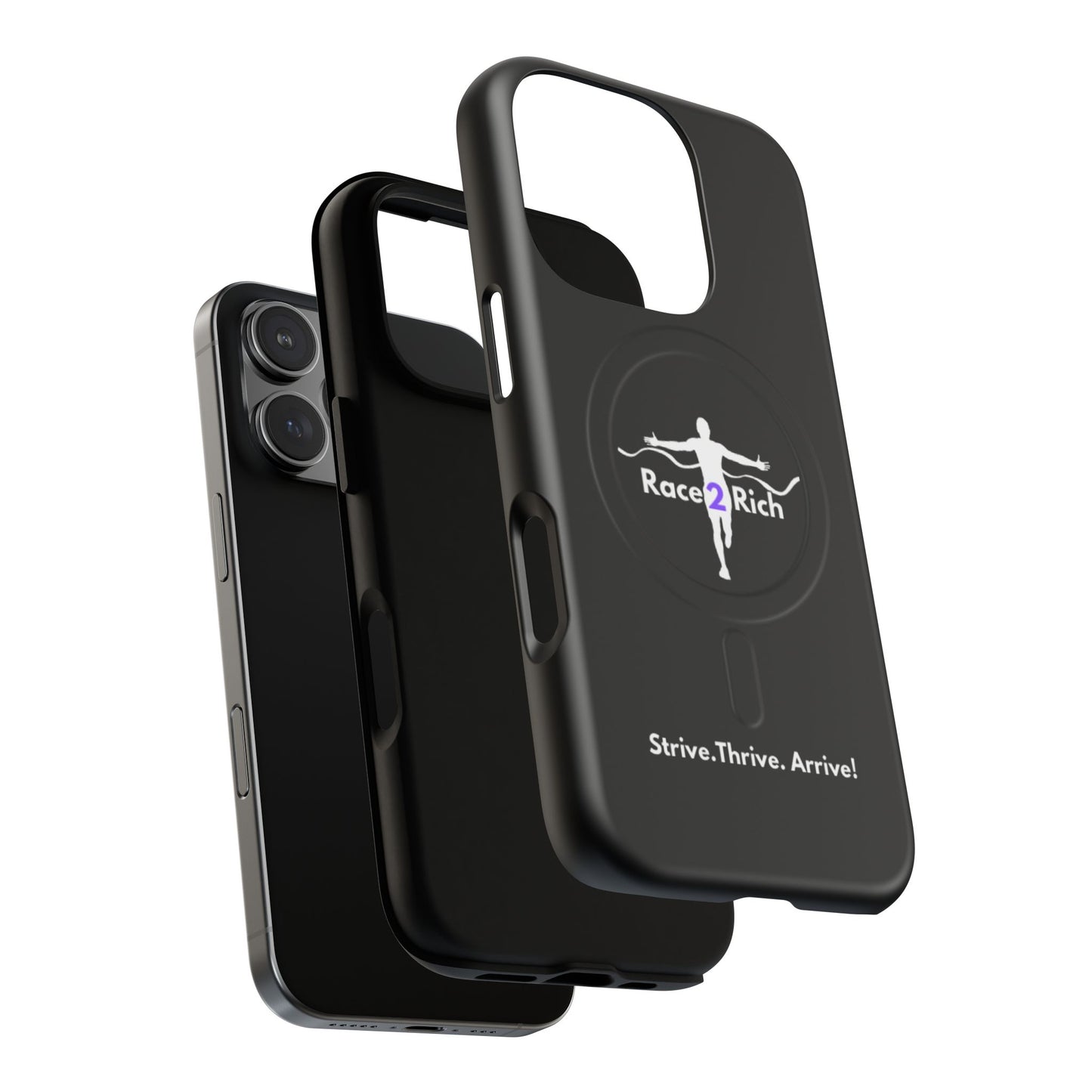 Race 2 Rich Logo Tough Magnetic Case with Magsafe Compatibility