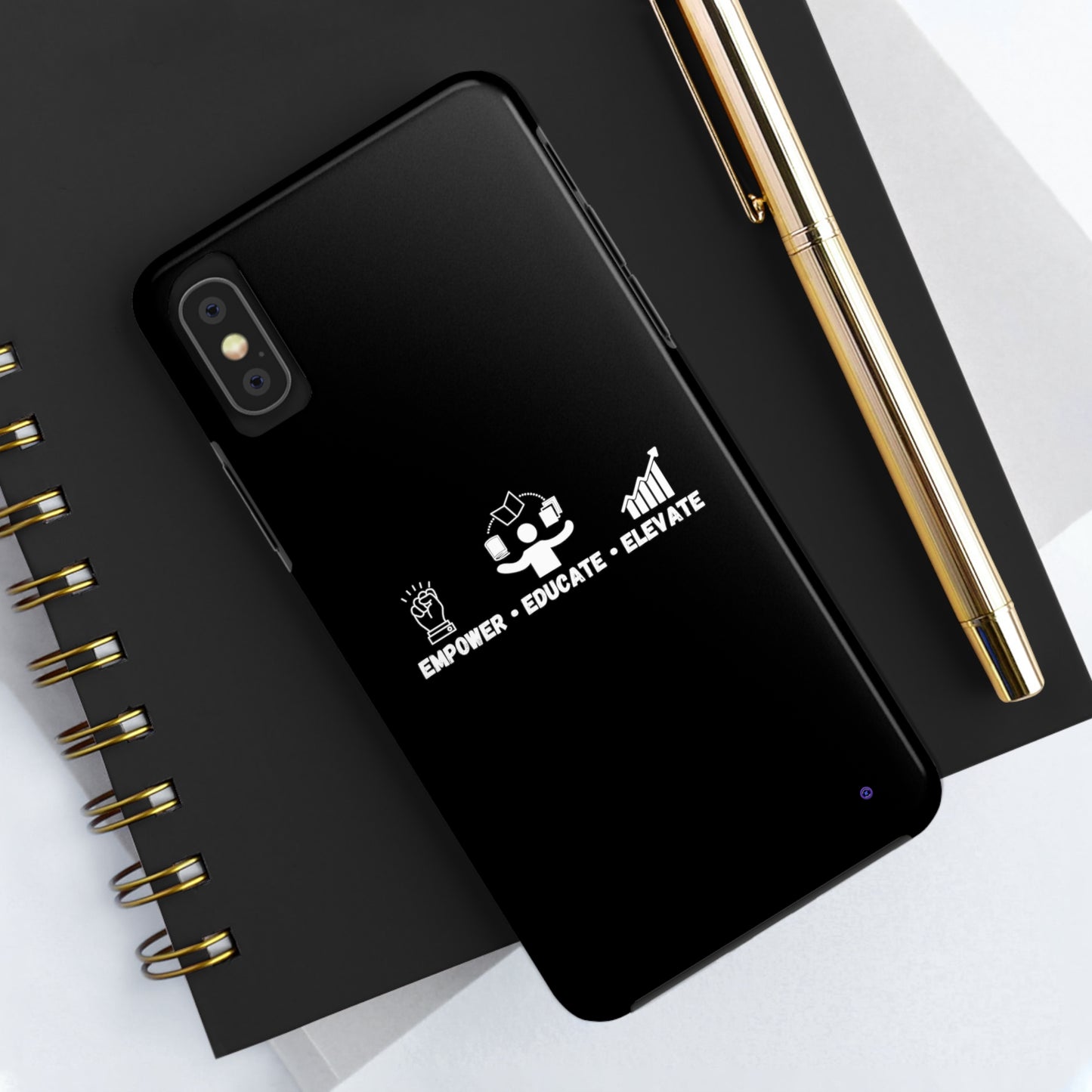 Empower Educate Elevate iPhone Case