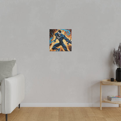 Unleash the Anti-Hero: Venom Oil Painting (Museum-Quality Print)