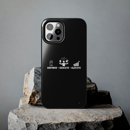 Empower Educate Elevate iPhone Case