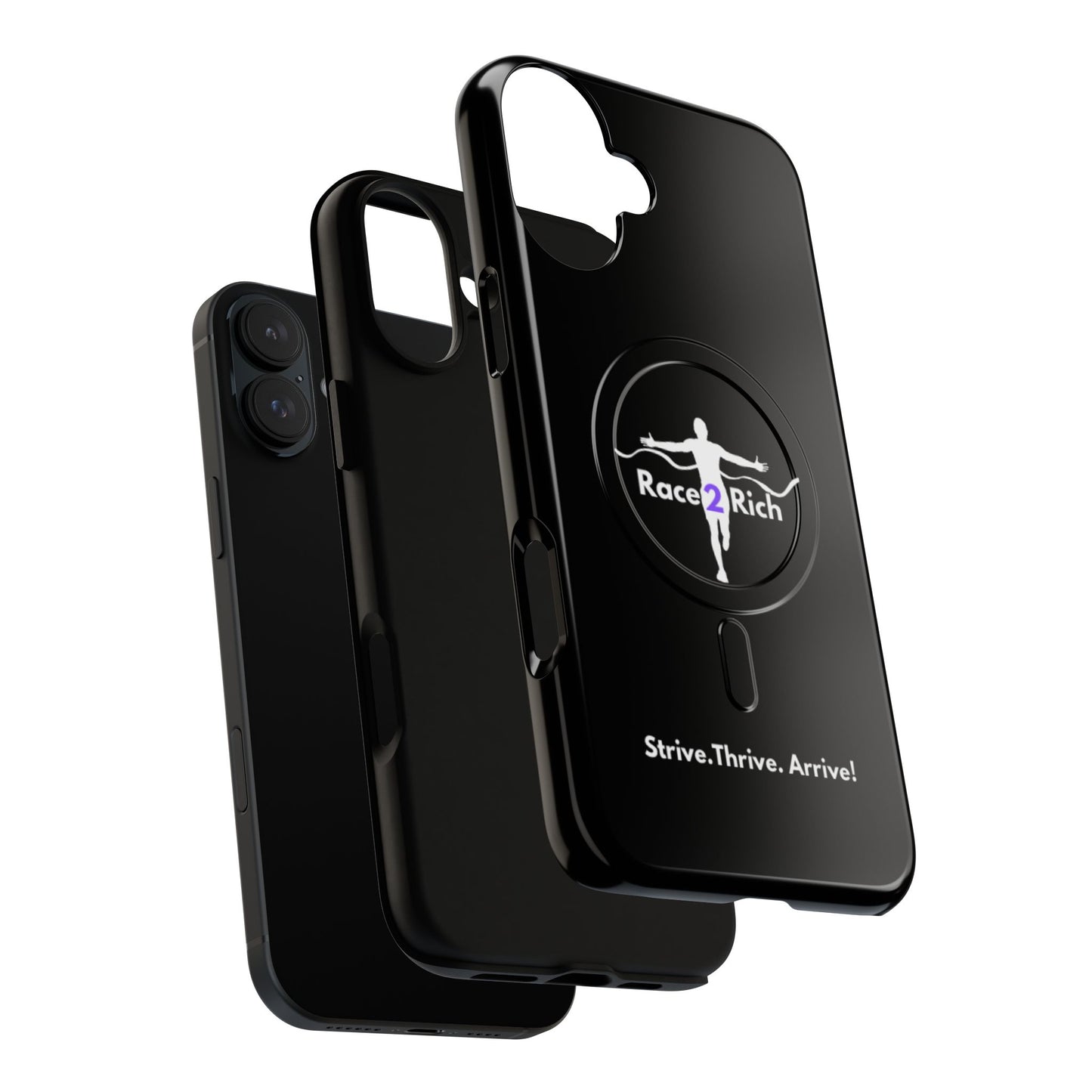 Race 2 Rich Logo Tough Magnetic Case with Magsafe Compatibility