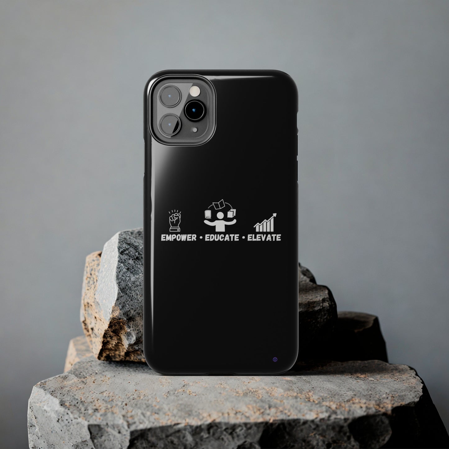 Empower Educate Elevate iPhone Case