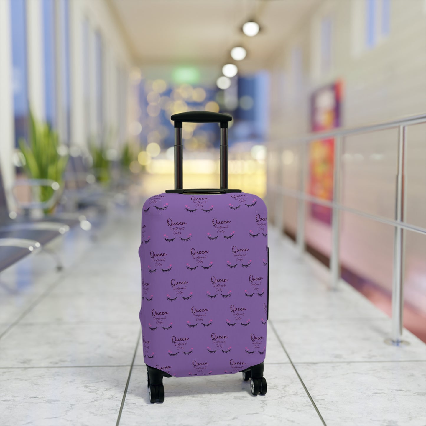 Slay the Baggage Claim with "Queen Treatment Only" Luggage Cover