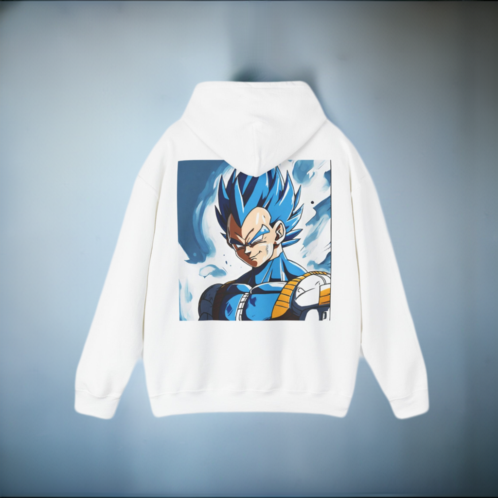 Unleash Your Inner Super Saiyan with the "Strive. Thrive. Arrive." Heavy Weight Hoodie!